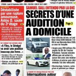 Sénégal / Unes des journaux du lundi 22 septembre 2025 : déguerpissements à Colobane, tensions politiques et fête du football »