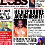 Unes des journaux du jeudi 30 octobre 2025 : la presse sénégalaise se mobilise pour ses confrères arrêtés
