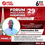 Forum Noo Lank Diaspora : Mamoudou BA plaide pour une IA au service de la jeunesse et de la démocratie africaine